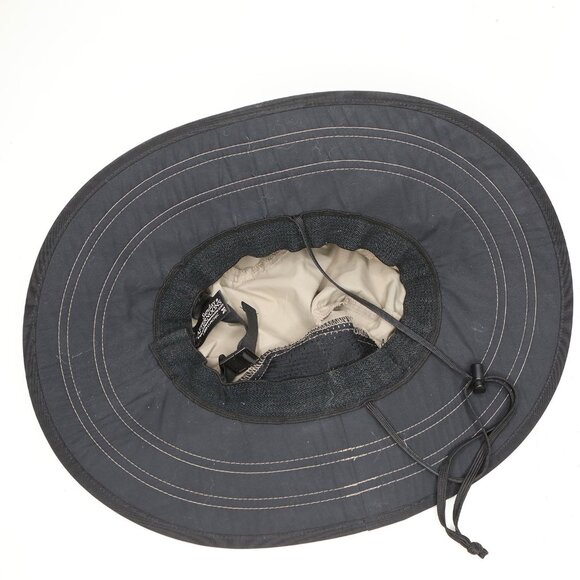 Vintage Sunday Afternoons Wide Brim Hiking Outdoors Hat Khaki Black Adjustable - Picture 8 of 16